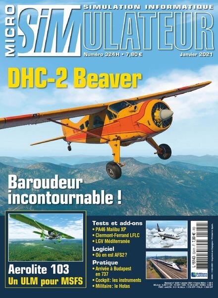 Micro Simulateur – janvier 2021 Cover