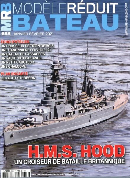 Modele Reduit Bateau – Janvier-Fevrier 2021 Cover