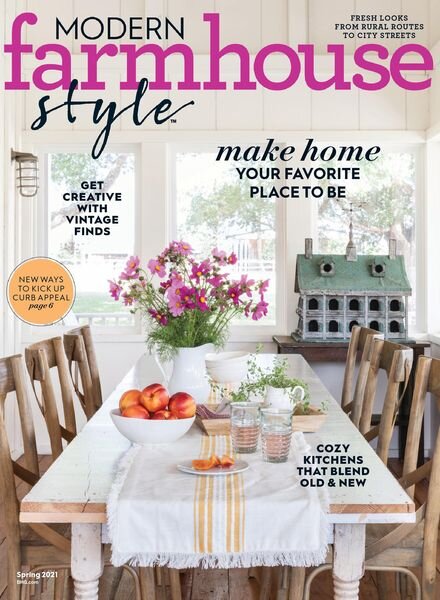 Modern Farmhouse Style – January 2021 Cover