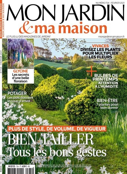 Mon Jardin & Ma Maison – Fevrier 2021 Cover