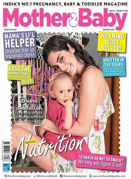 Mother & Baby India – January 2021 Cover