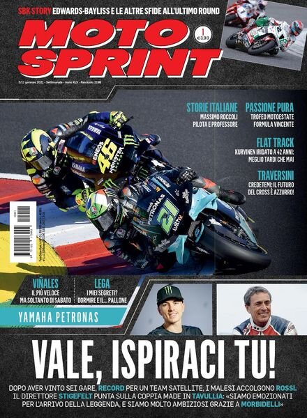 Moto Sprint – 5 Gennaio 2021 Cover