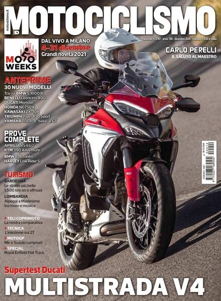 Motociclismo Italia – Dicembre 2020 Cover