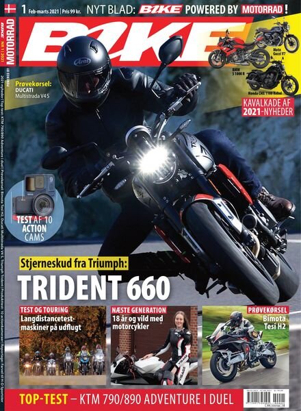 Motorrad Denmark – februar 2021 Cover