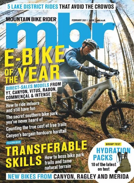 Mountain Bike Rider – February 2021 Cover