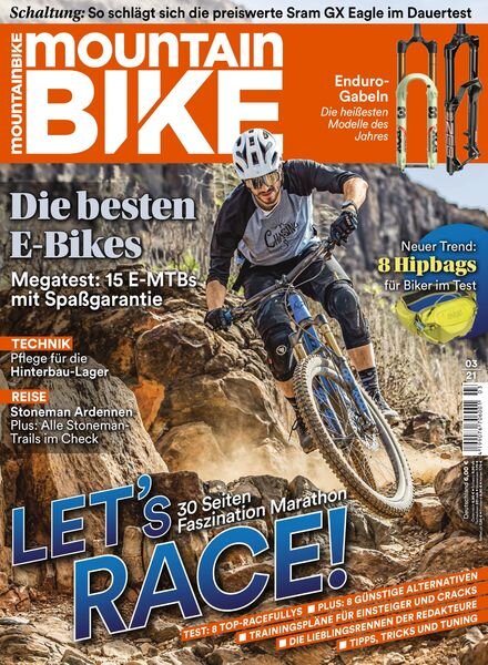 MOUNTAINBIKE – 01 Februar 2021 Cover