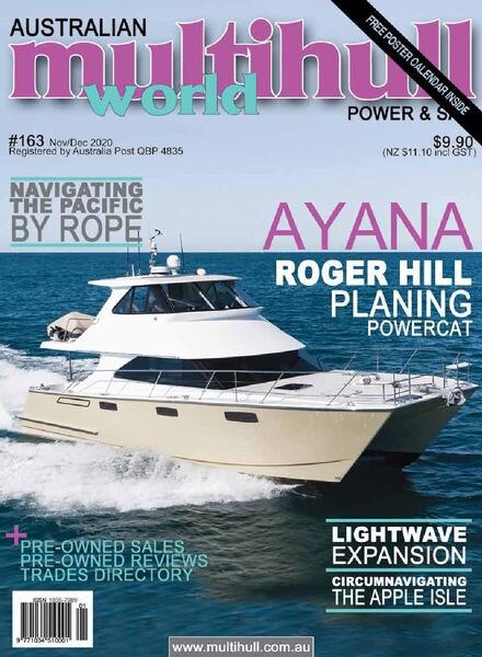 Multihull World – Issue 163 – November-December 2020 Cover