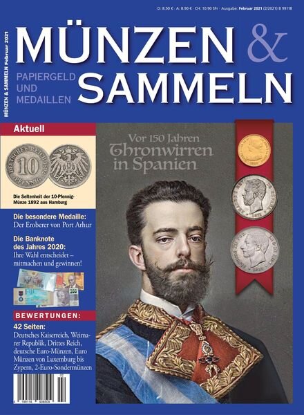 Munzen & Sammeln – 23 Januar 2021 Cover