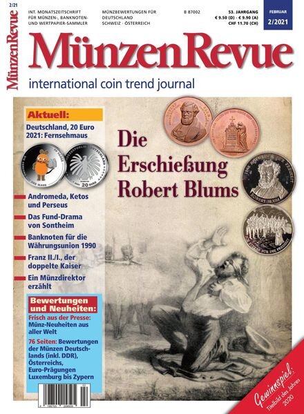 MunzenRevue – 23 Januar 2021 Cover