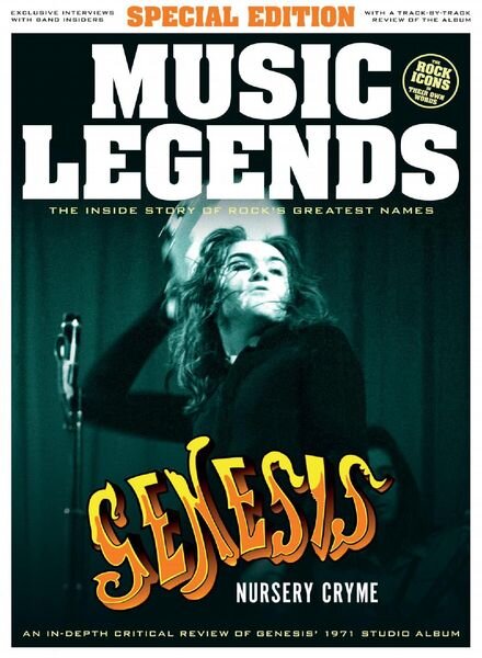 Music Legends – Genesis Special Edition 2021 Nursery Cryme Cover