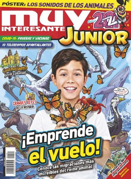 Muy Interesante Junior Mexico – enero 2021 Cover