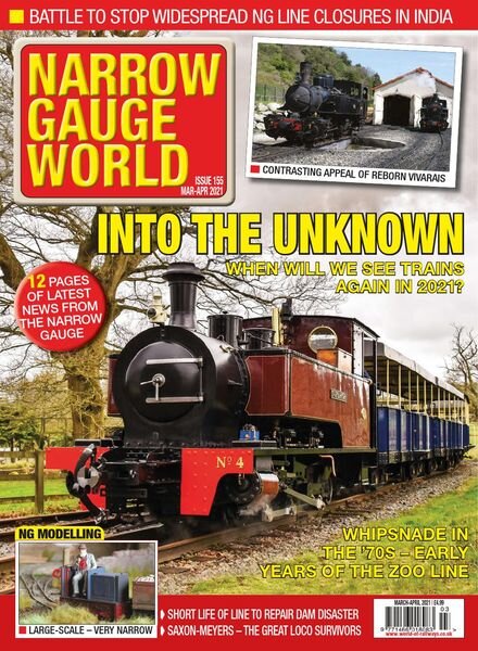 Narrow Gauge World – March-April 2021 Cover