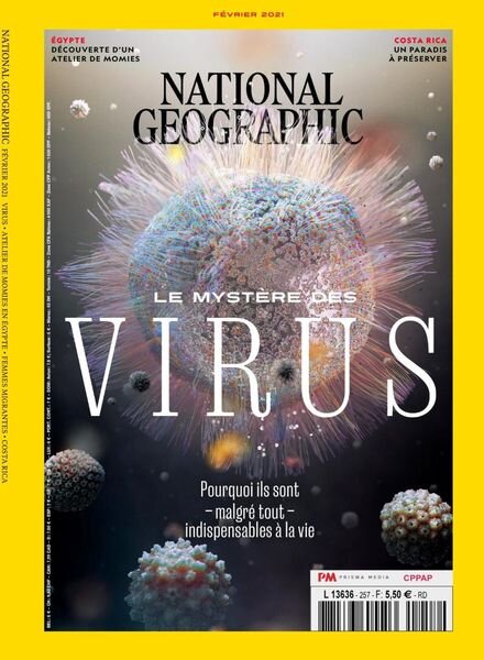National Geographic France – Fevrier 2021 Cover