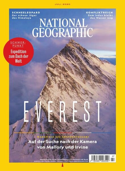 National Geographic Germany – Juli 2020 Cover