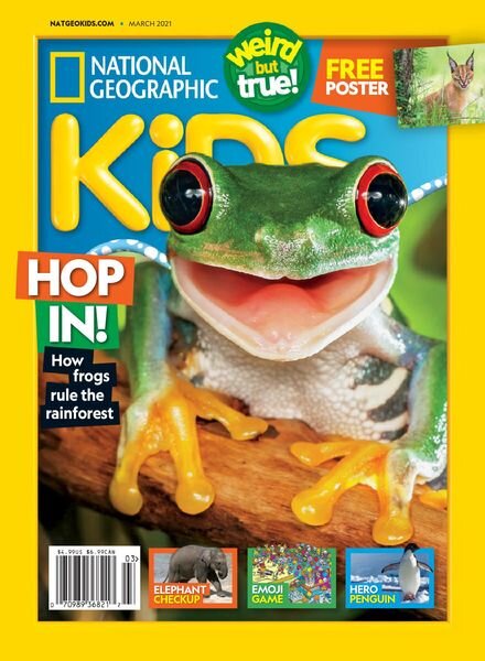 National Geographic Kids USA – March 2021 Cover