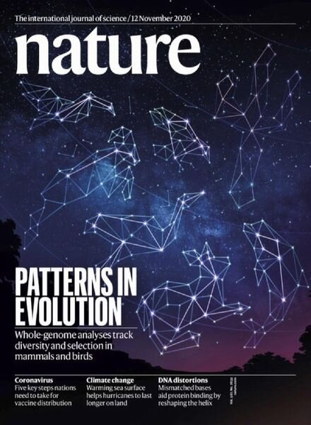 Nature – 12 November 2020 Cover