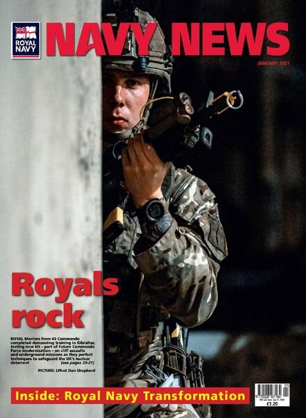 Navy News – January 2021 Cover