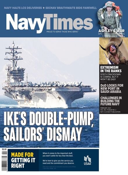Navy Times – 15 February 2021 Cover