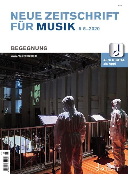 Neue Zeitschrift fur Musik – November 2020 Cover