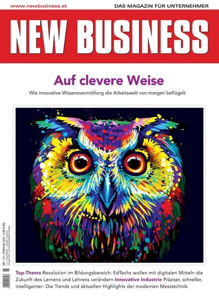 NEW BUSINESS – 09 Februar 2021 Cover