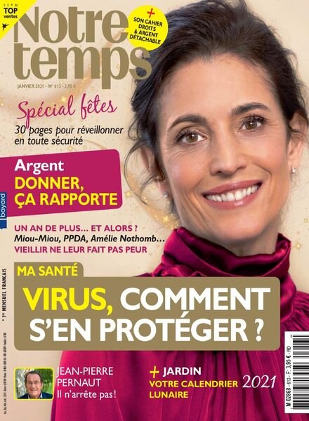 Notre Temps – Janvier 2021 Cover