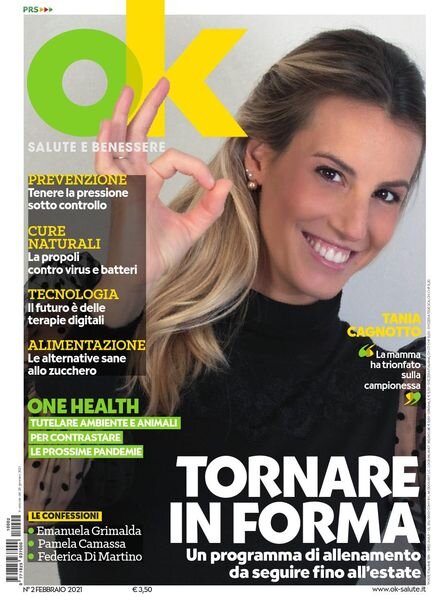 Ok Salute e Benessere – Febbraio 2021 Cover