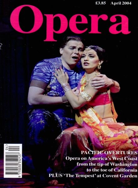 Opera – April 2004 Cover