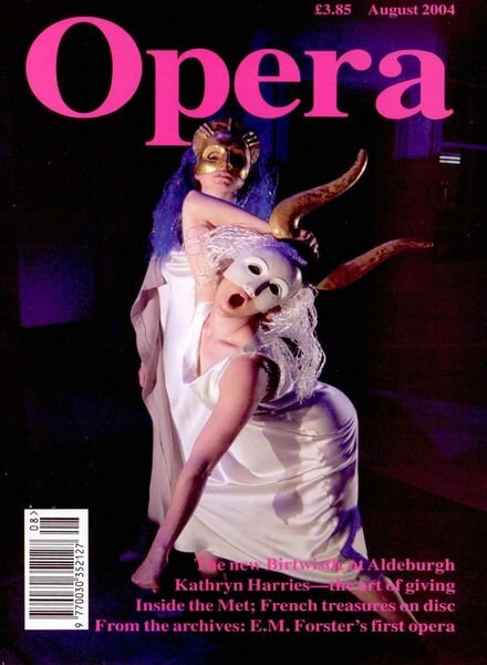 Opera – August 2004 Cover