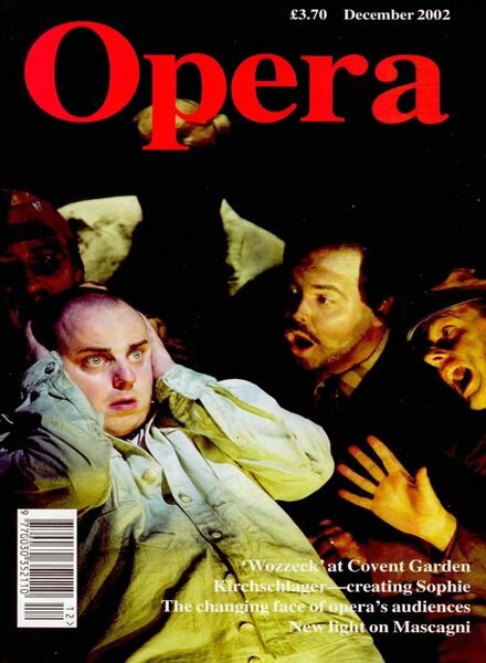 Opera – December 2002 Cover