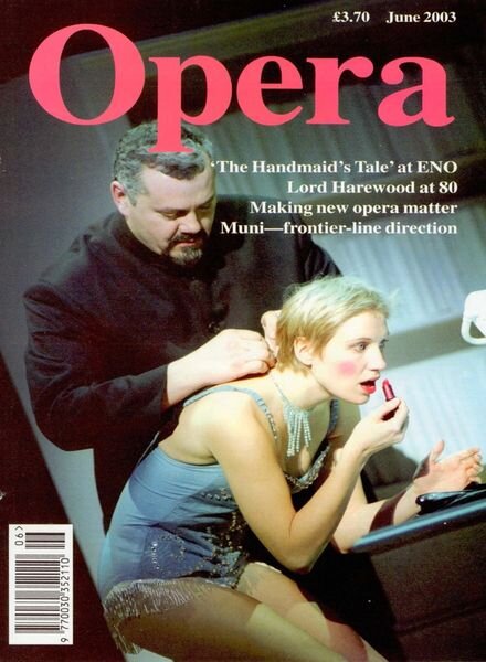 Opera – June 2003 Cover