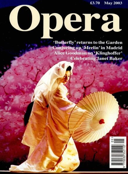 Opera – May 2003 Cover