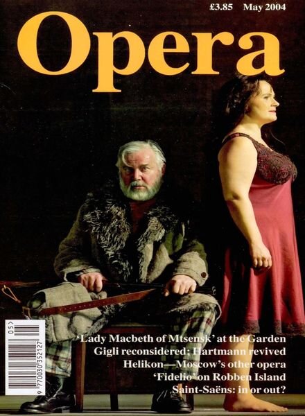 Opera – May 2004 Cover