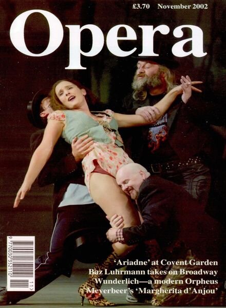 Opera – November 2002 Cover