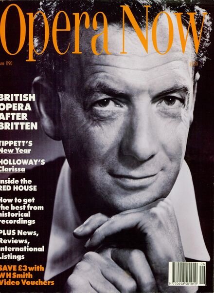 Opera Now – June 1990 Cover