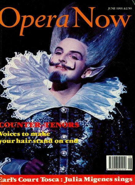 Opera Now – June 1991 Cover