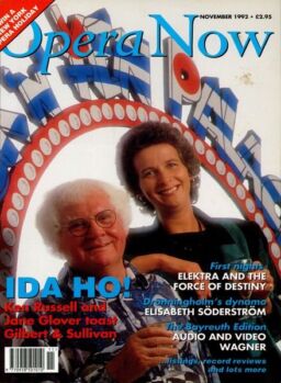 Opera Now – November 1992