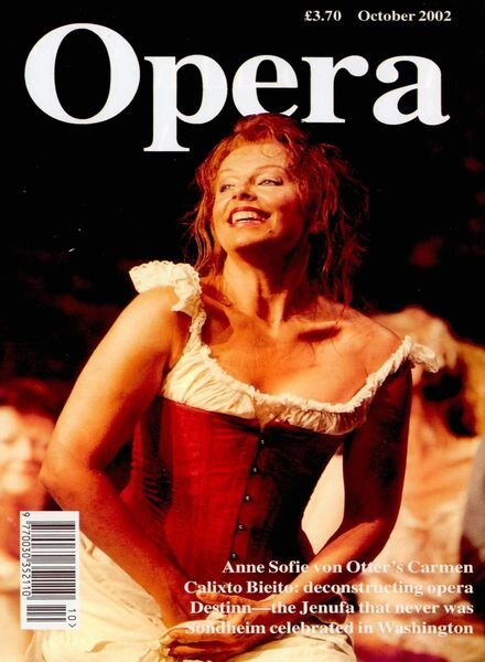 Opera – October 2002 Cover