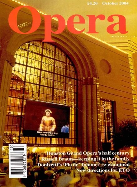 Opera – October 2004 Cover