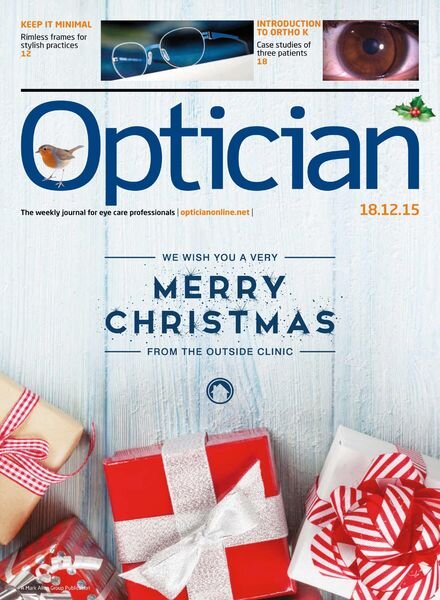 Optician – 18 December 2015 Cover