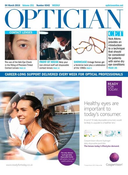 Optician – 4 March 2016 Cover