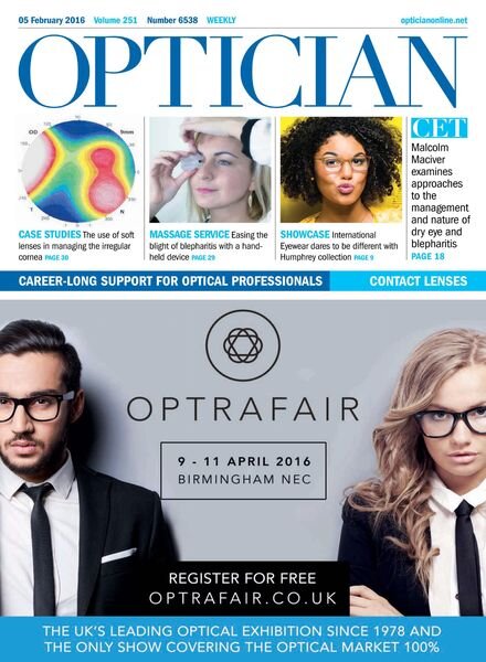 Optician – 5 February 2016 Cover