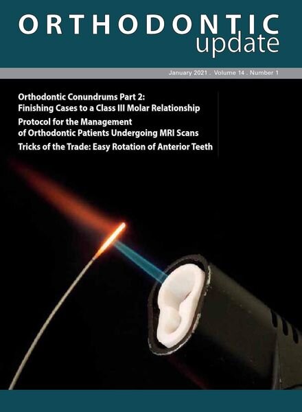 Orthodontic Update – January 2021 Cover