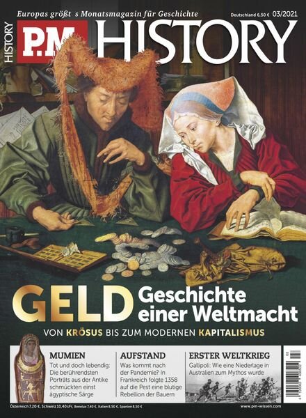 P.M History – Marz 2021 Cover