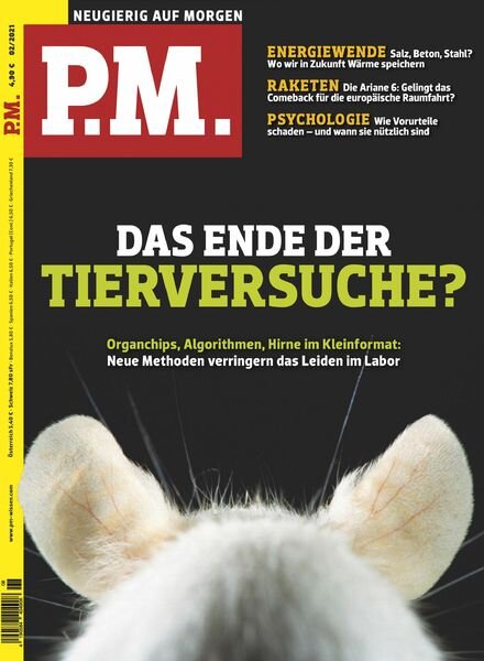 P.M Magazin – Februar 2021 Cover