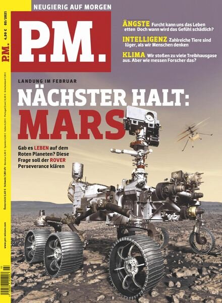 P.M Magazin – Marz 2021 Cover
