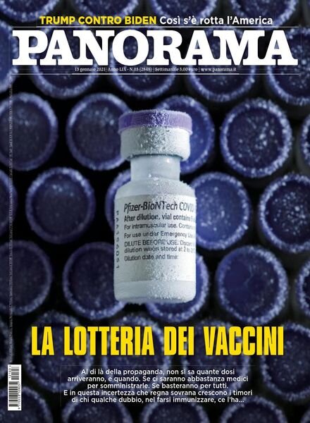 Panorama Italia – 13 Gennaio 2021 Cover
