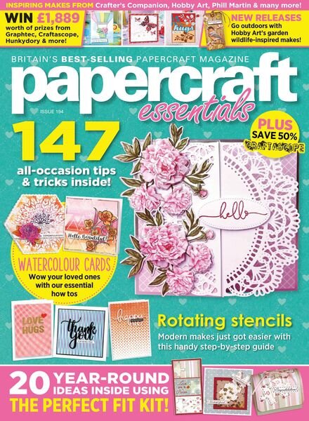 Papercraft Essentials – January 2021 Cover