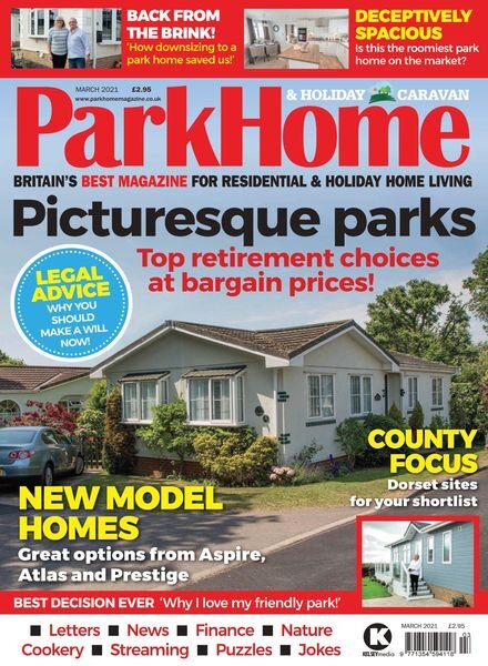 Park Home & Holiday Caravan – March 2021 Cover