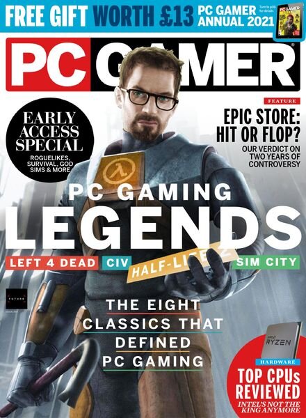 PC Gamer UK – March 2021 Cover
