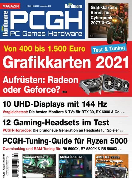 PC Games Hardware – Februar 2021 Cover